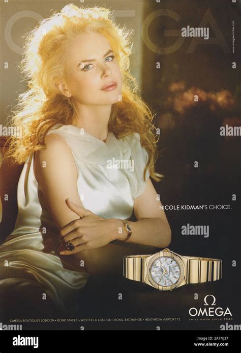 omega watch nicole kidman advert|Nicole Kidman and the OMEGA Ladymatic .